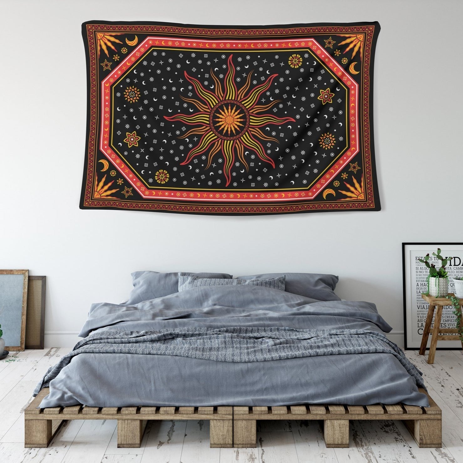Celestial Wall Tapestry - pleshy