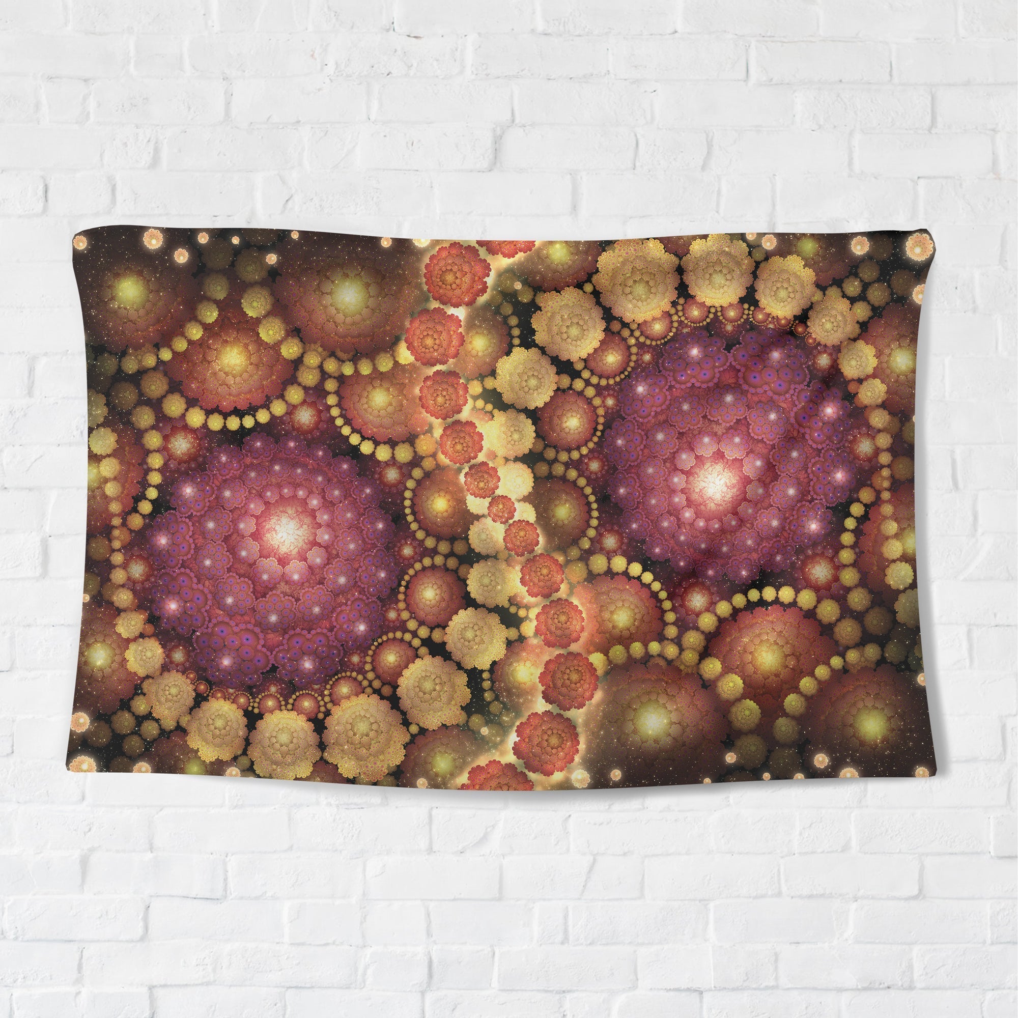 Colorful Psychedelic Tapestry - pleshy