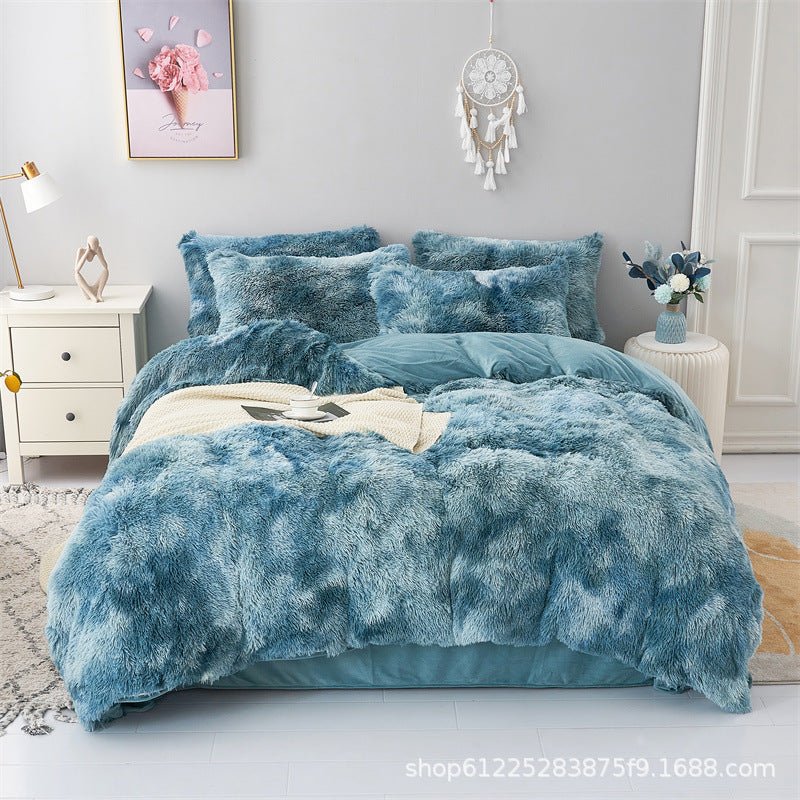 DreamWorld™ Fluffy Bed Set - pleshy
