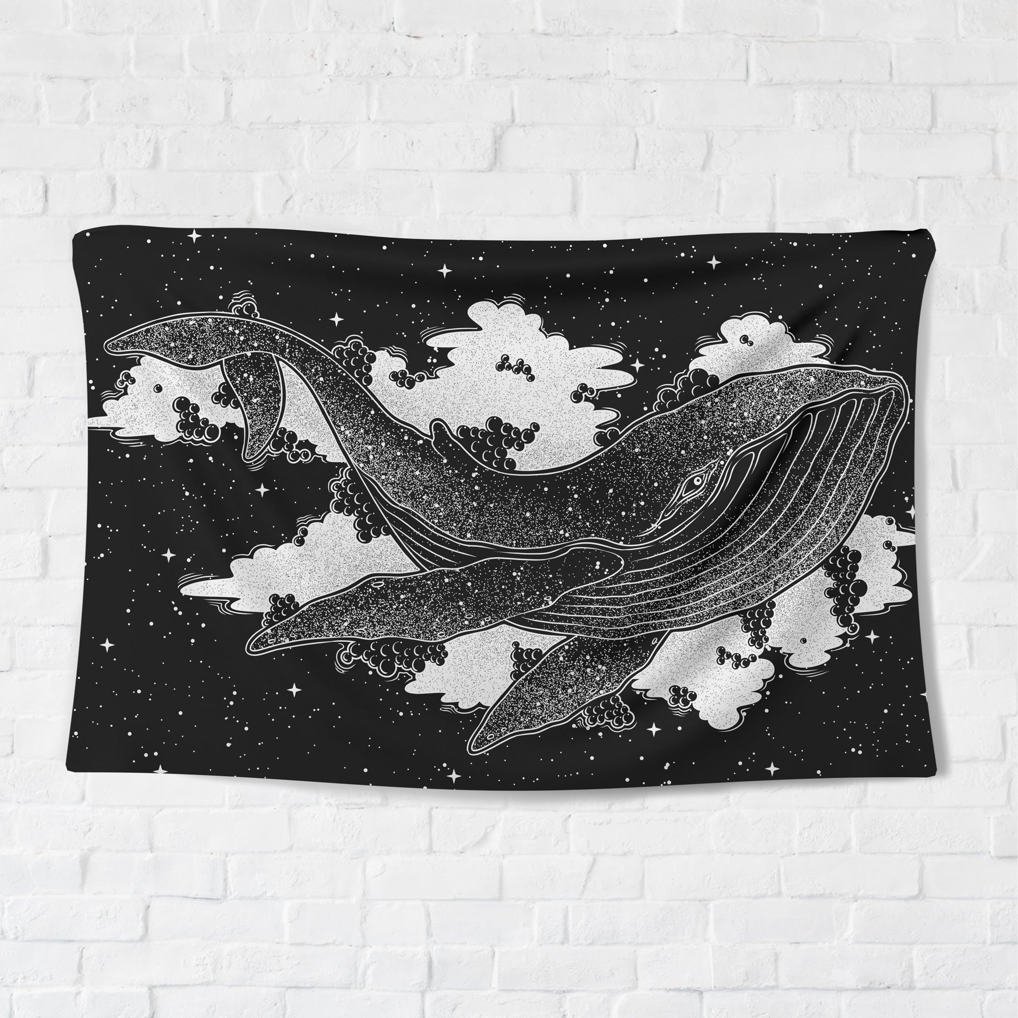 Eternal Whale Tapestry - pleshy