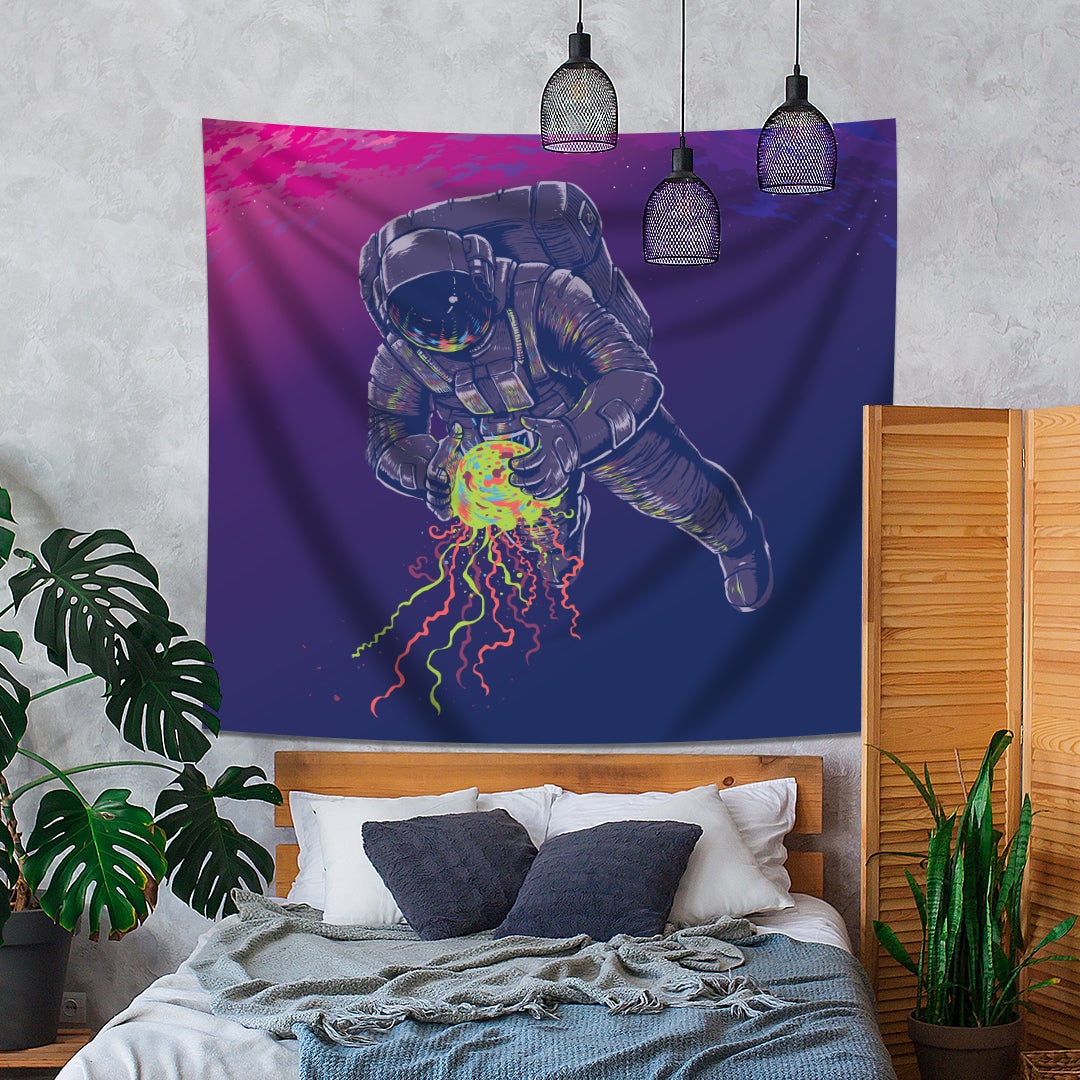 Galactic Astronaut Tapestry - pleshy