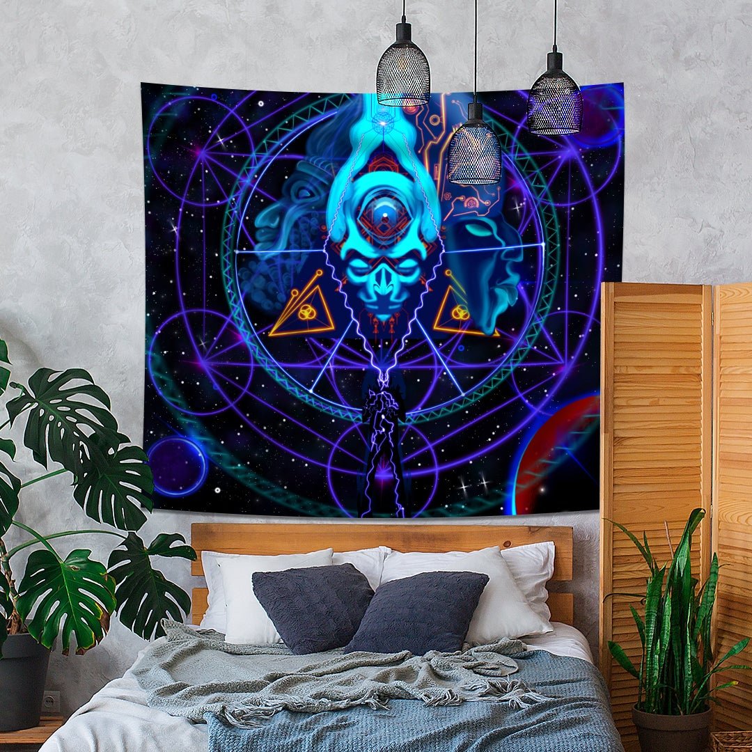 Galactic Nightmare Tapestry - pleshy