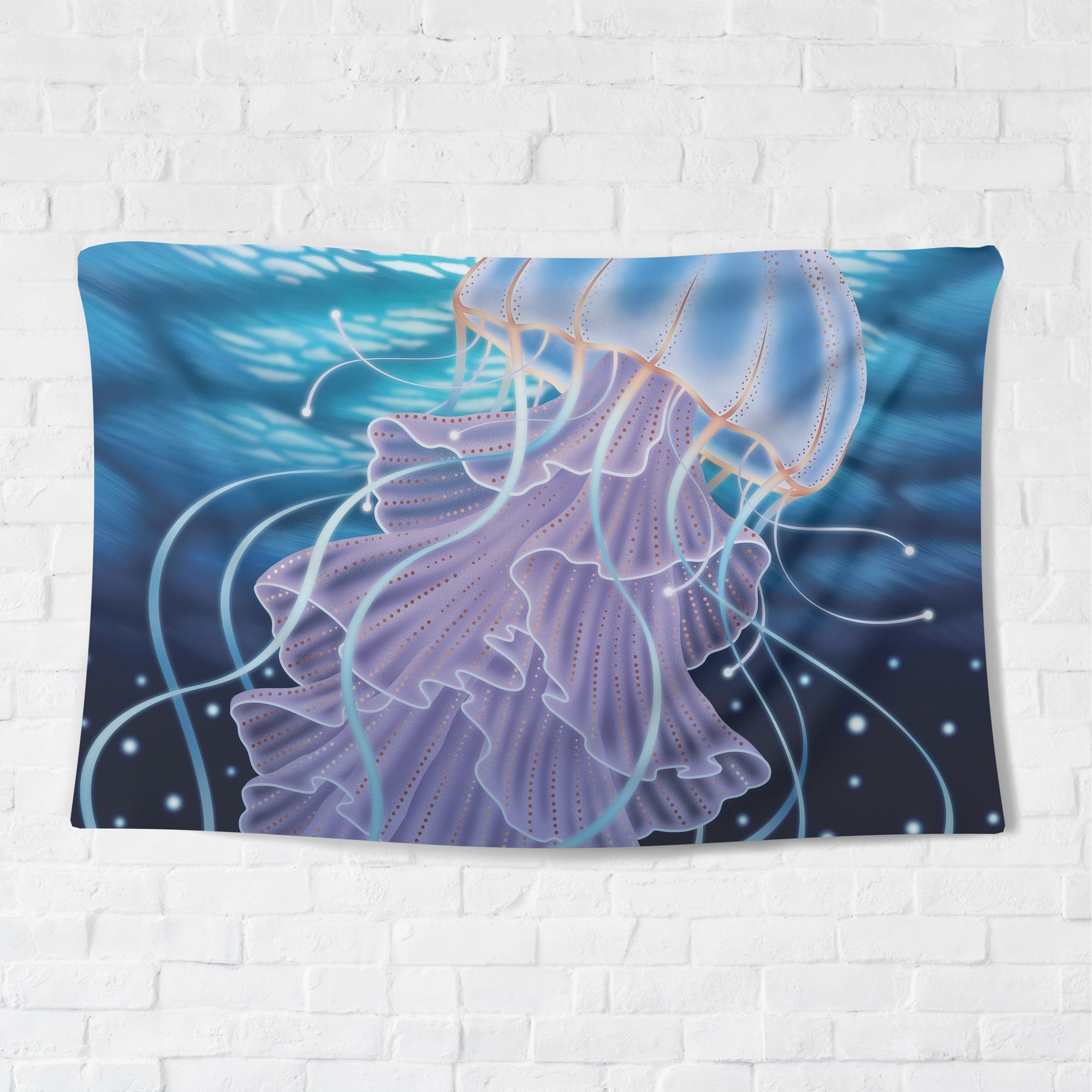 Jellyfish Tapestry - pleshy