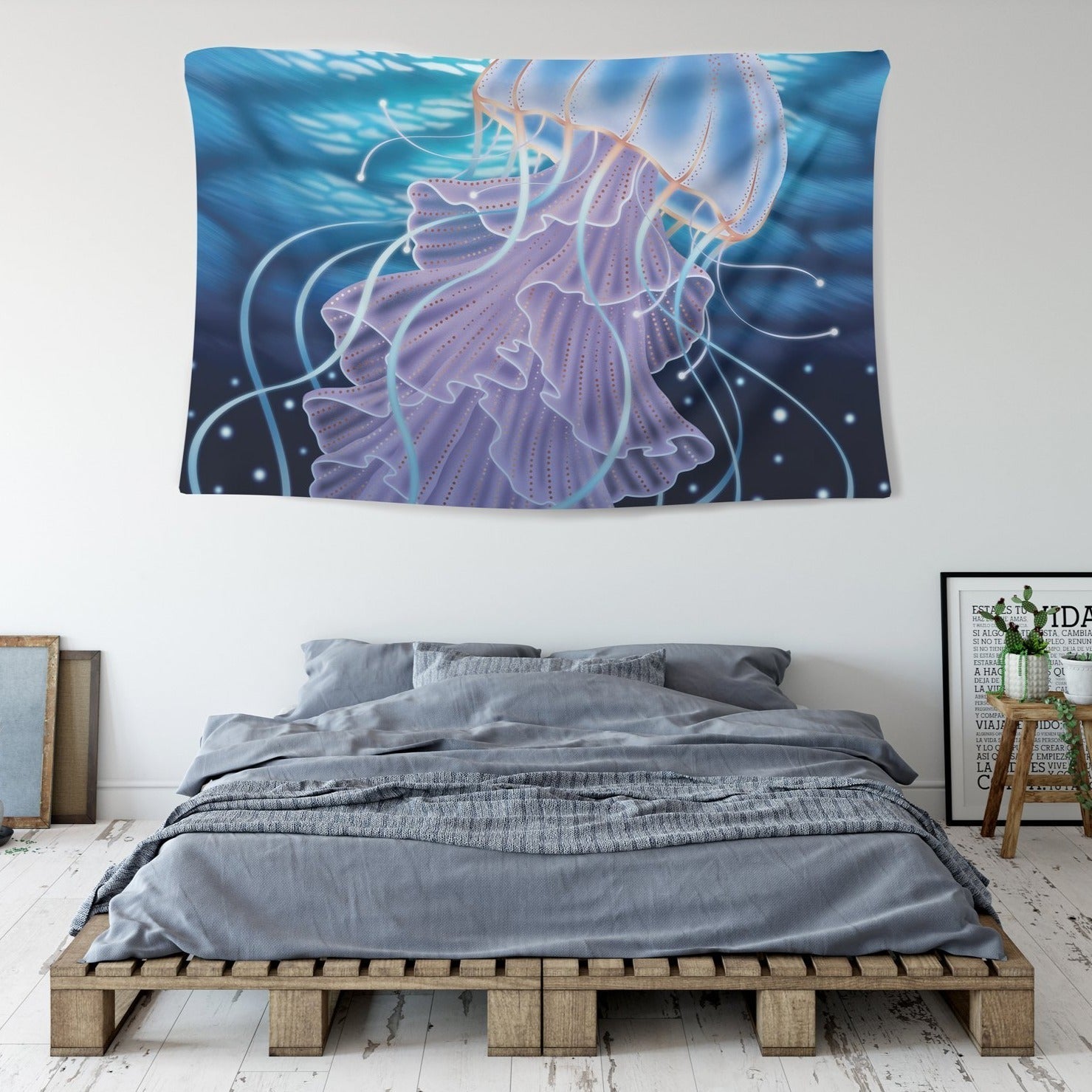 Jellyfish Tapestry - pleshy
