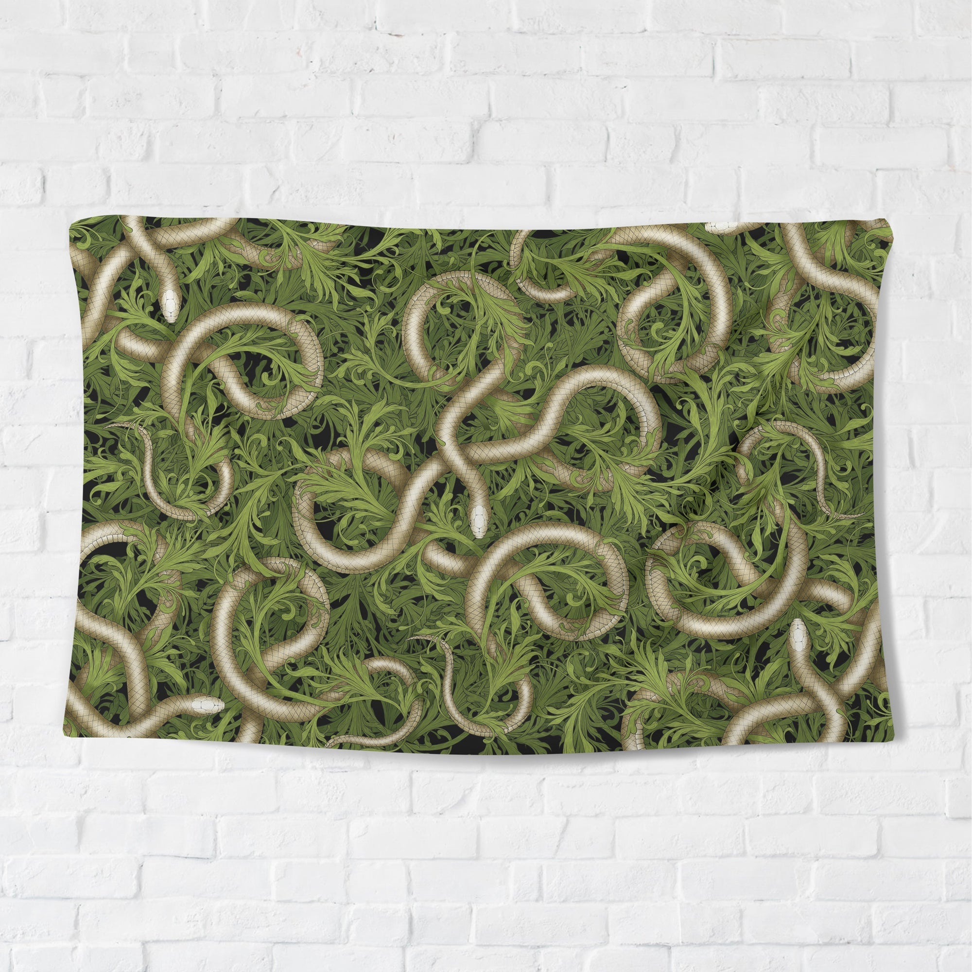 Jungle Snake Tapestry - pleshy