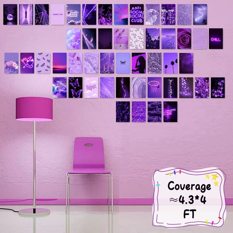 Love Lavender Collage Kit - pleshy