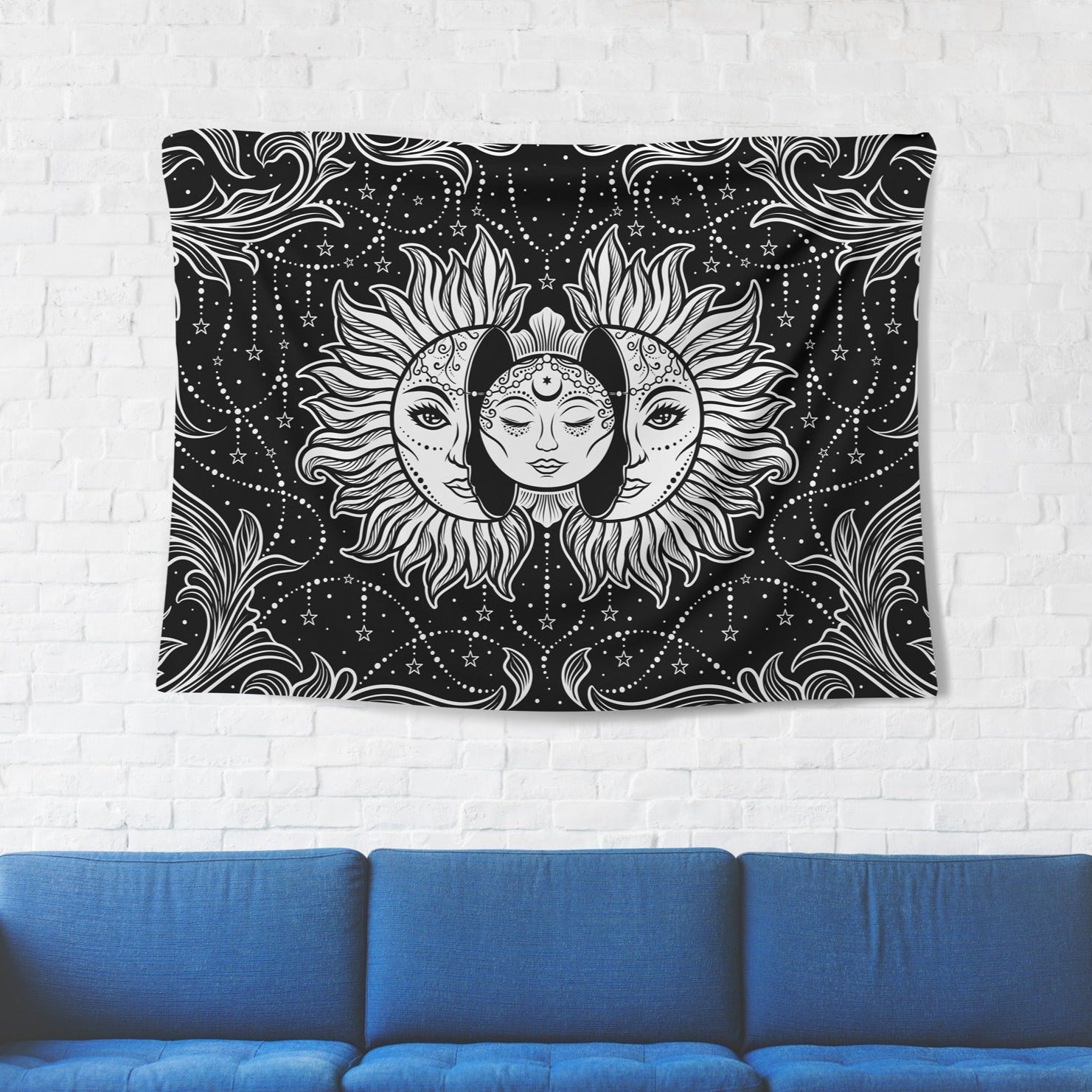 Lunar Sun Tapestry - pleshy