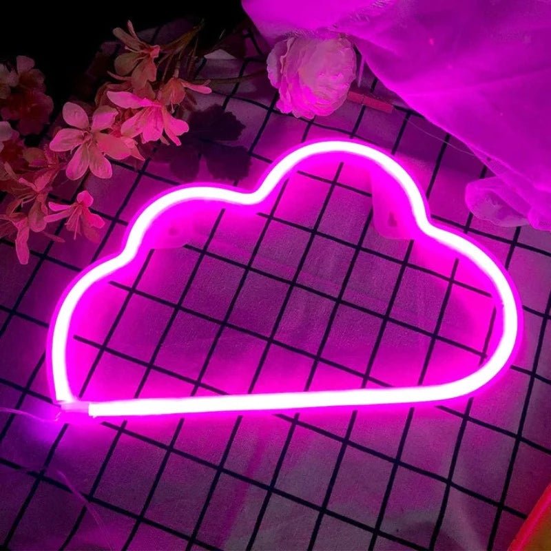 Neon Cloud Sign - pleshy