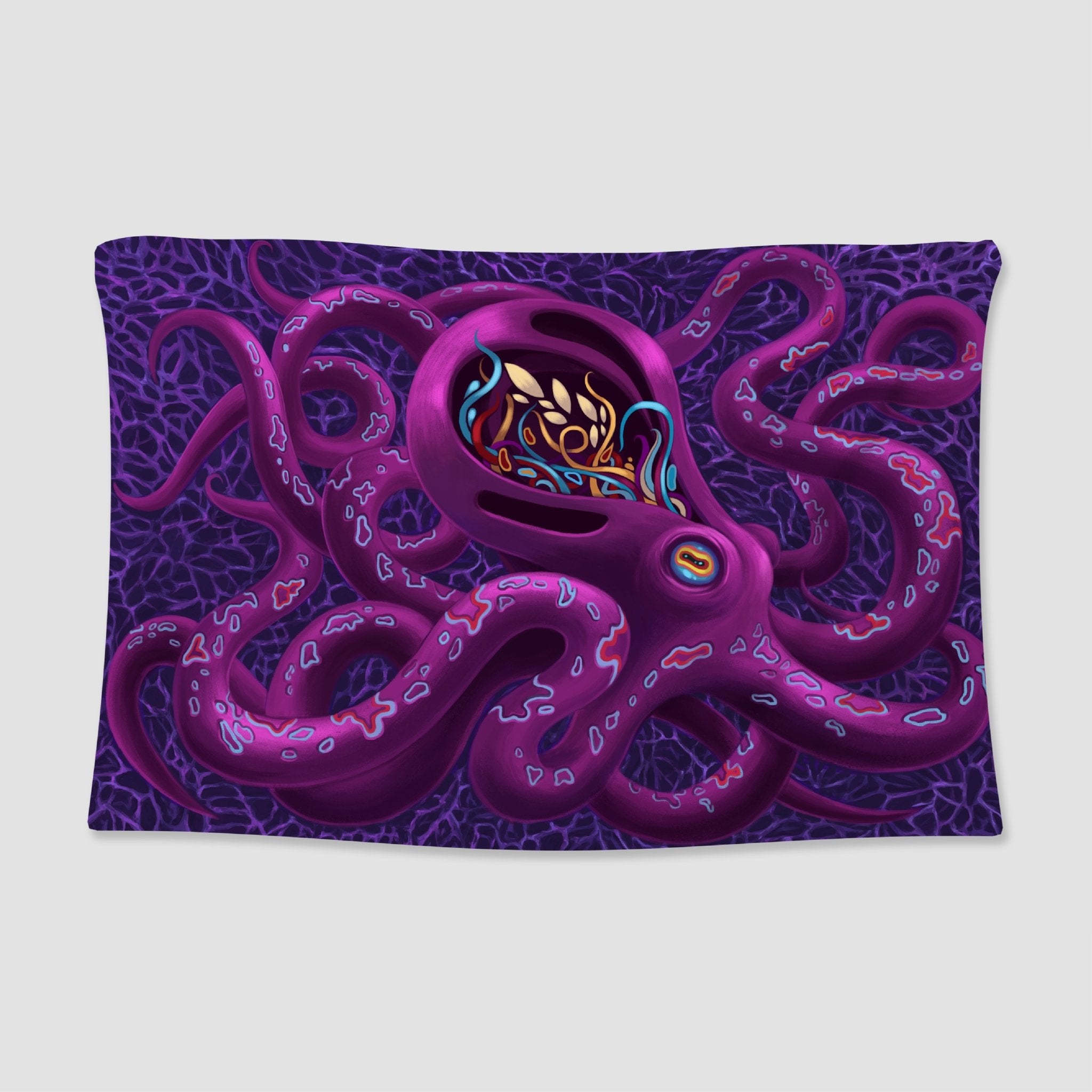 Octopus Tapestry - pleshy