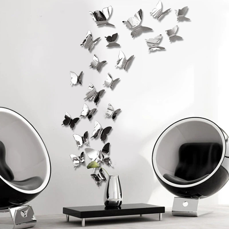 Pleshy Butterfly Mirror Decals - pleshy