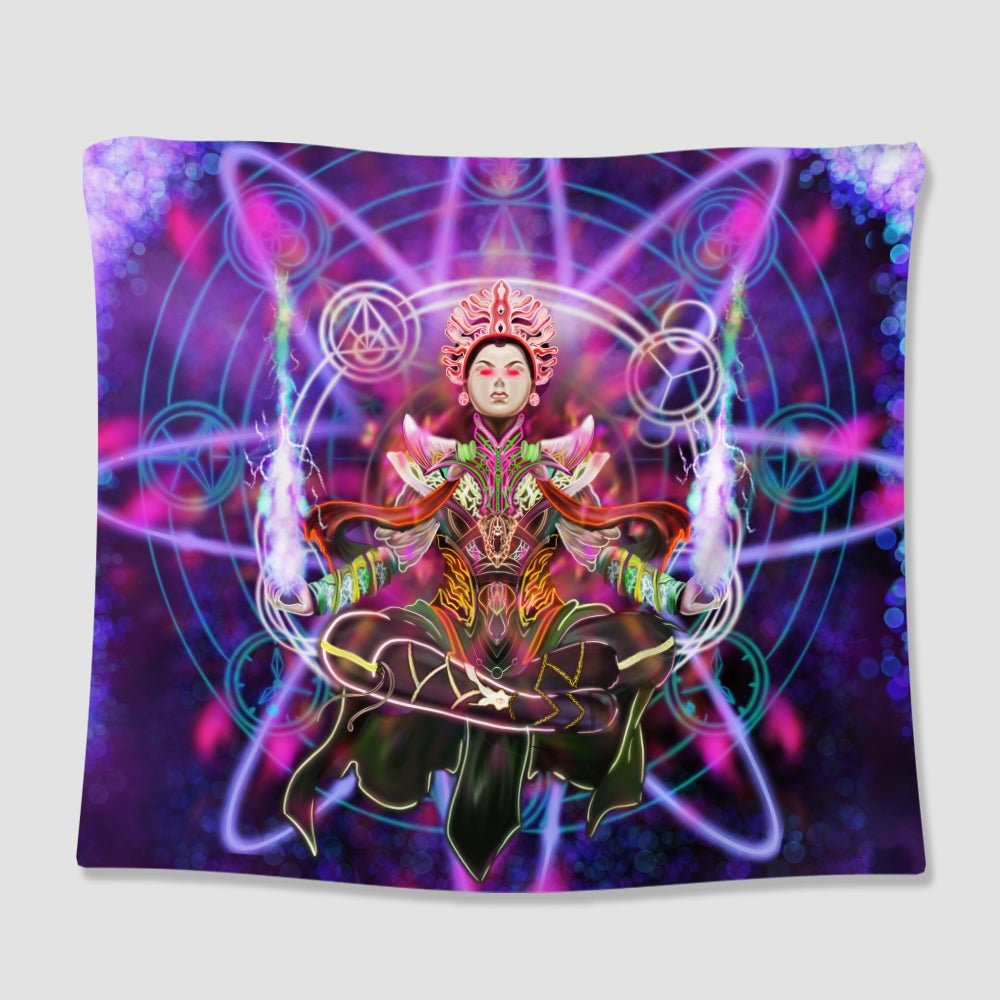 Psychedelic Empress Tapestry - pleshy