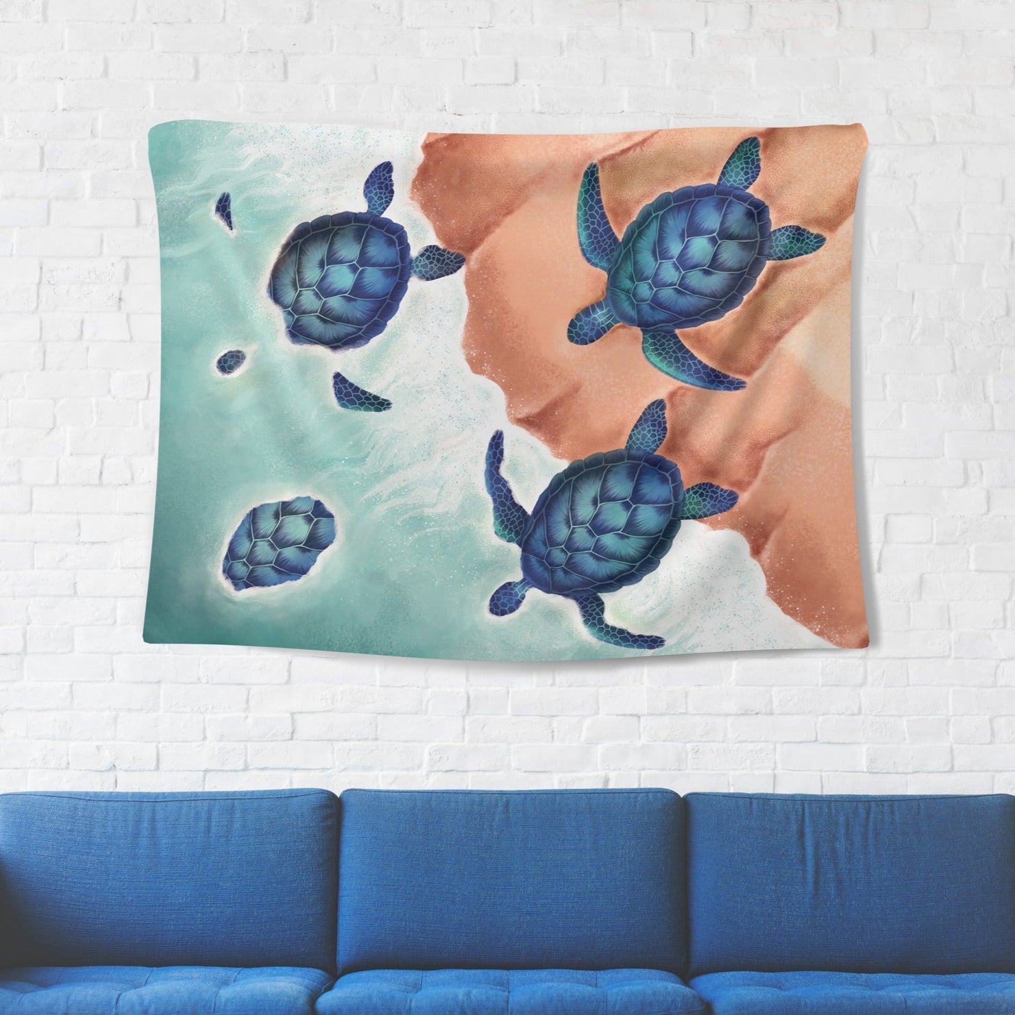 Sea Turtle Tapestry - pleshy
