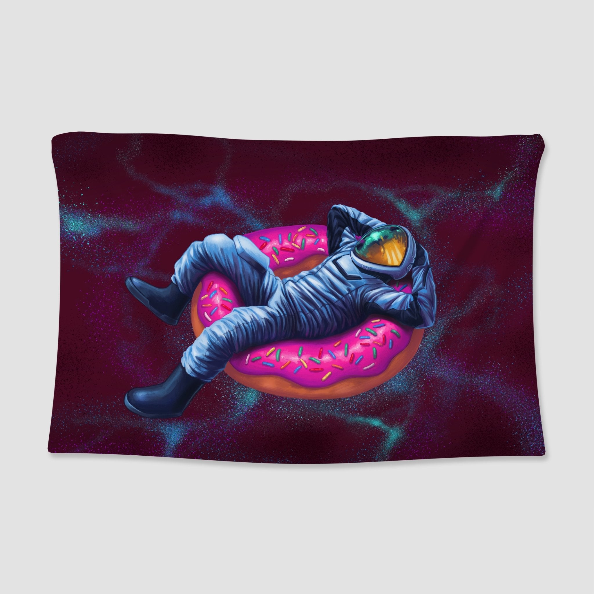 Space Donut Tapestry - pleshy