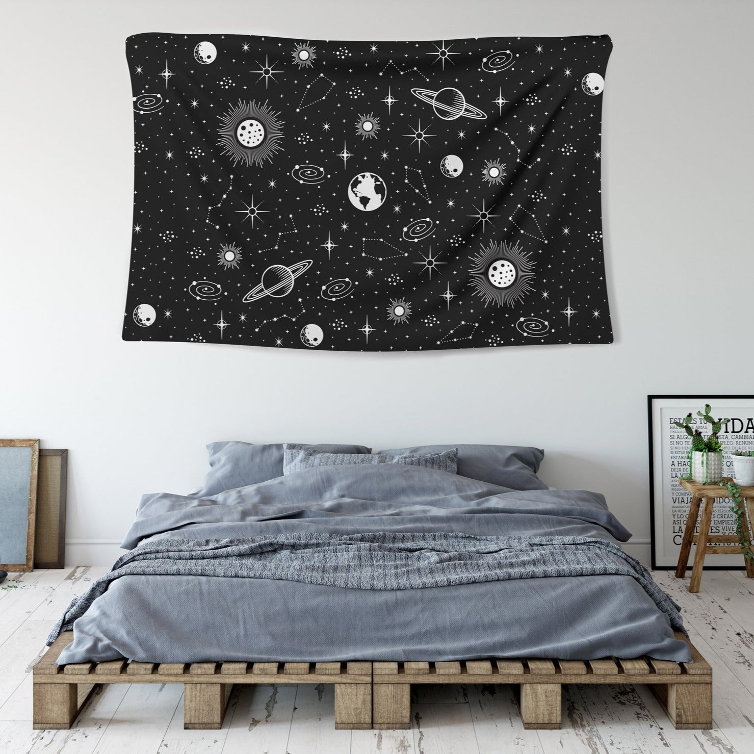 Space Wall Tapestry - pleshy