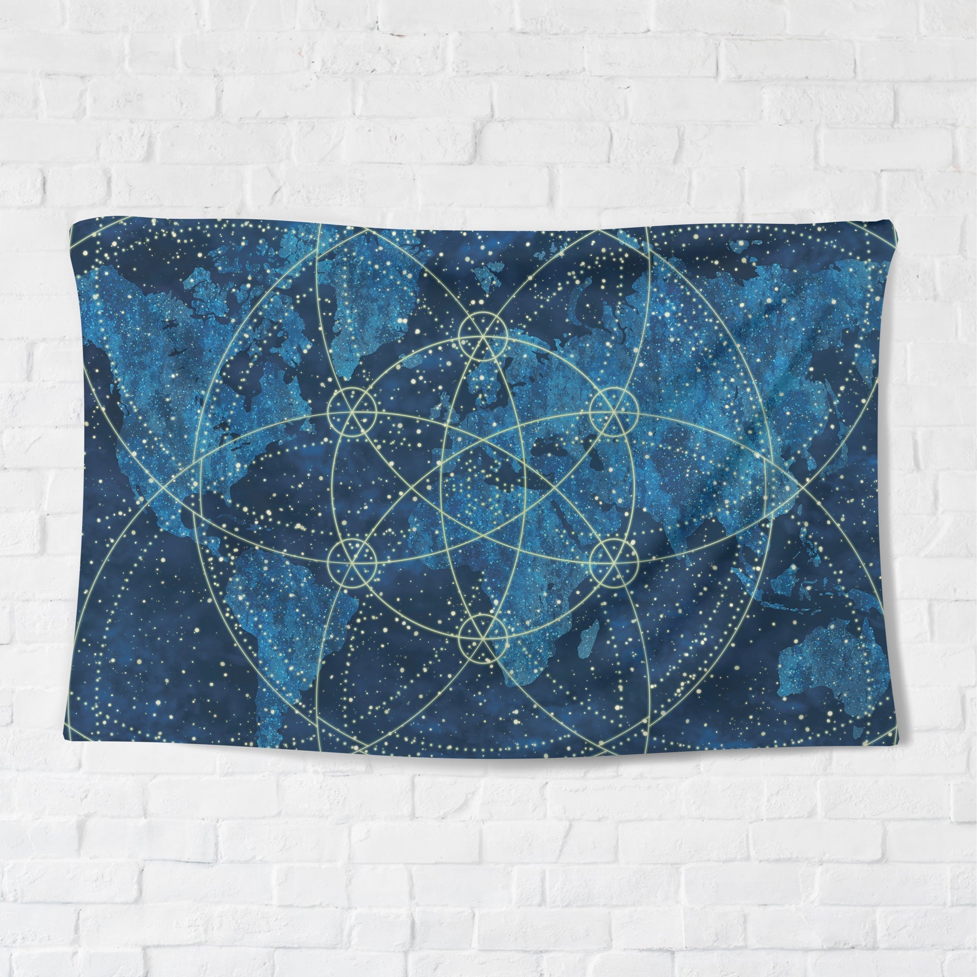 Starry Space Tapestry - pleshy