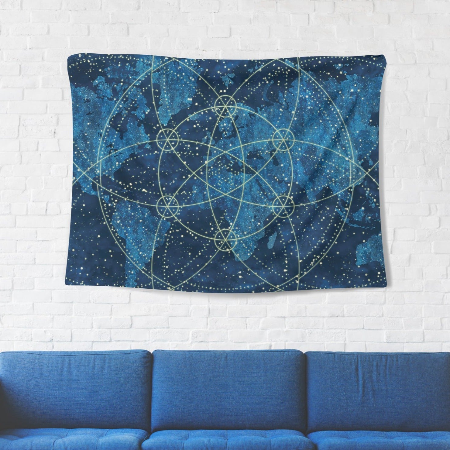 Starry Space Tapestry - pleshy