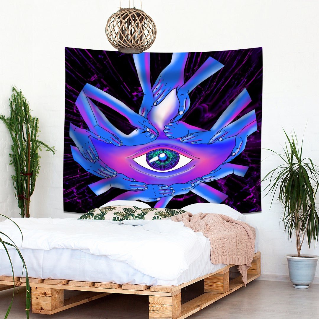 Third Eye Illusion Tapestry - pleshy
